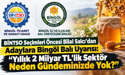 BİNTSO Seçimleri Öncesi Bilal Salcı’dan Adaylara Bingöl Balı Uyarısı: "Yıllık 2 Milyar TL'lik Sektör Neden Gündeminizde