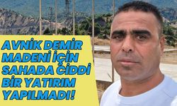 Bingöl'deki Demir Madeni Sahasında Ciddi Bir Yatırım Yapılmadı!