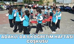 Bingöl'ün İlçesinde İlköğretim Haftası Coşkusu