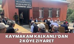 Kaymakamdan 2 Köye Ziyaret