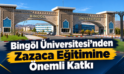 Bingöl Üniversitesi’nden Zazaca Eğitimine Önemli Katkı