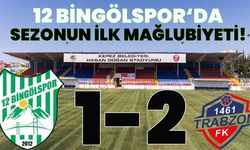 12 Bingölspor'da İlk Yenilgi!
