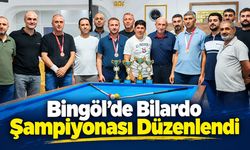 Bingöl’de Bilardo Şampiyonası Düzenlendi