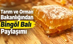Tarım ve Orman Bakanlığından Bingöl Balı Paylaşımı