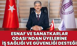 Bingöl Esnaf ve Sanatkarlar Odası Üyelerine ‘İş Sağlığı ve Güvenliği’ Desteği
