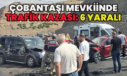 Bingöl Erzurum Yolunda Trafik Kazası: 6 Yaralı