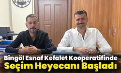 Bingöl Esnaf Kefalet Kooperatifinde Seçim Heyecanı Başladı