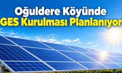 Oğuldere Köyünde GES Kurulması Planlanıyor