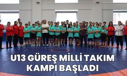 Bingöl’de U13 Kadınlar Güreş Milli Takım Kampı