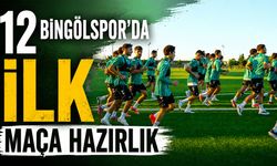 12 Bingölspor, 'İlk Maç' Hazırlıklarını Sürdürüyor
