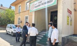 Kaymakam Ayaz’dan Halk Eğitim Merkezi’ne Ziyaret