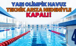 Bingöl’de Yarı Olimpik Havuz Kapalı!