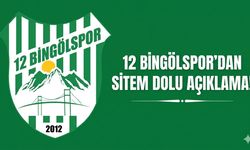 12 BİNGÖLSPOR’DAN SİTEM DOLU AÇIKLAMA!