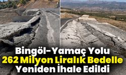 Bingöl-Yamaç Yolu 262 Milyon Liraya Yapılacak