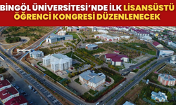 Bingöl Üniversitesi’nde İlk Lisansüstü Öğrenci Kongresi Düzenlenecek