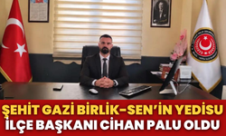 Şehit Gazi Birlik-Sen’in Yedisu İlçe Başkanı Cihan Palu Oldu