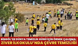 Bingöl’de Dünya Temizlik Günü İçin Örnek Çalışma: Ziver İlkokulu’nda Çevre Temizliği