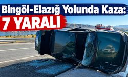 Bingöl-Elazığ Yolunda Kaza: 7 Yaralı