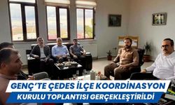 Genç’te ÇEDES İlçe Koordinasyon Kurulu Toplantısı Gerçekleştirildi