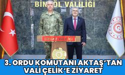 Komutanlardan Bingöl Valisi Çelik’e Ziyaret!