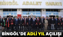 Bingöl’de Adli Yıl Açılışı