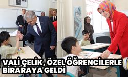Vali Çelik, Özel Öğrencilerle Biraraya Geldi