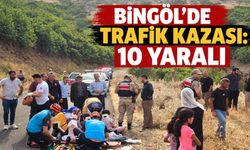Adaklı’da Trafik Kazası: 10 Yaralı