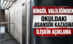 Bingöl Valiliğinden Okuldaki Asansör Kazasına İlişkin Açıklama