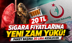 Sigara Fiyatlarına Yeni Zam Yükü! Paket Başına 20 Lira Kesilecek