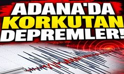 Adana'da Korkutan Depremler!