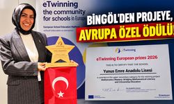 Bingöl'den Projeye, Avrupa Özel Ödülü!