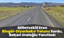 Milletvekili Eren Bingöl-Diyarbakır Yolunu Sordu, Bakan Uraloğlu Yanıtladı