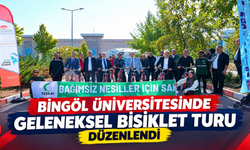 Bingöl Üniversitesinde Geleneksel Bisiklet Turu Düzenlendi