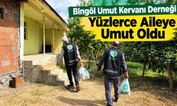 Bingöl Umut Kervanı Derneği Yüzlerce Aileye Umut Oldu