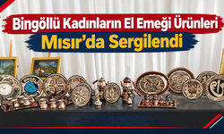 Bingöllü Kadınların El Emeği Ürünleri Mısır’da Sergilendi