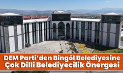 DEM Parti’den Bingöl Belediyesine Çok Dilli Belediyecilik Önergesi