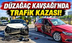 Bingöl Düzağaç Kavşağı'nda Trafik Kazası!
