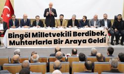 Bingöl Milletvekili Berdibek, Muhtarlarla Bir Araya Geldi