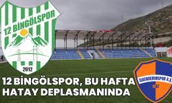 12 Bingölspor, Hatay Deplasmanında Sahaya Çıkacak