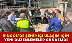 Bingöl’de Şehir İçi Ulaşım İçin Yeni Düzenlemeler Gündemde