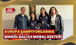 Avrupa Şampiyonlarına Bingöl Balı ile Moral Desteği