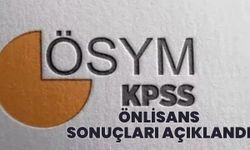 KPSS Önlisans Sınav Sonuçları Açıklandı!