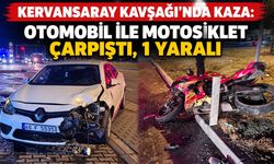 Muş Yolu Kervansaray Mevkiinde Kaza: 1 Yaralı