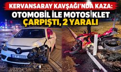 Muş Yolu Kervansaray Mevkiinde Kaza: 2 Yaralı