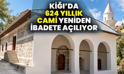 Kiğı’da 624 Yıllık Cami Yeniden İbadete Açılıyor
