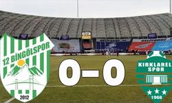 12 Bingölspor, 4. Beraberliğini Aldı