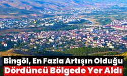Bingöl, En Fazla Artışın Olduğu Dördüncü Bölgede Yer Aldı