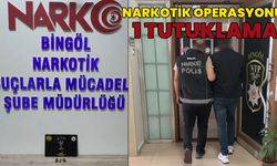 Bingöl'de Narkotik Operasyonu: 1 Tutuklama