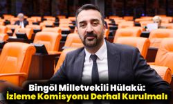 Bingöl Milletvekili Hülakü: İzleme Komisyonu Derhal Kurulmalı