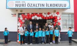 Genç'te Yenilenen İlkokul ve Anaokulu'nda Açılış Programı